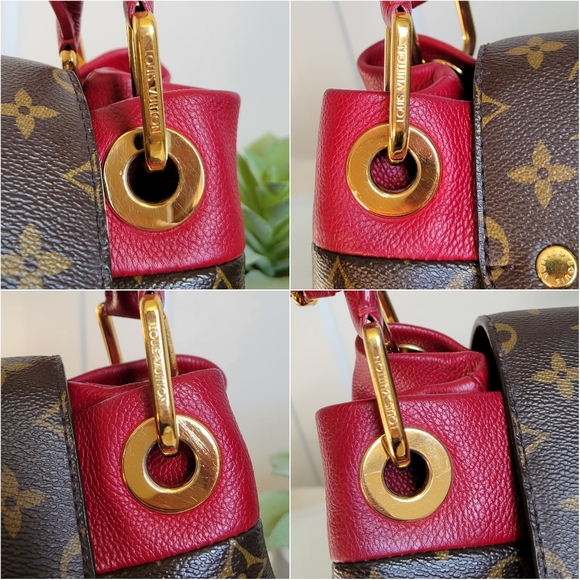 💕Beautiful DISCONTINUED Tote Bag LOUIS VUITTON Olympe MM Monogram MAGENTA - Picture 8 of 16